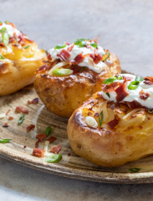 Jacket Potato with Jack Cheese